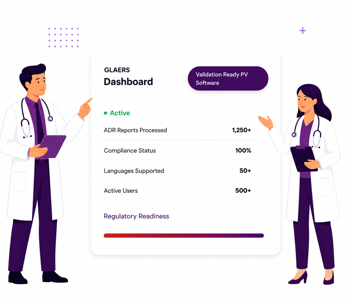GLAERS Dashboard Illustration